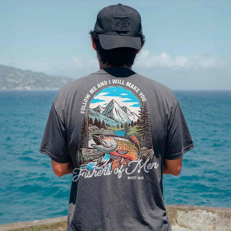 Christian Fishing "Fishers of Men" Unisex Tee 