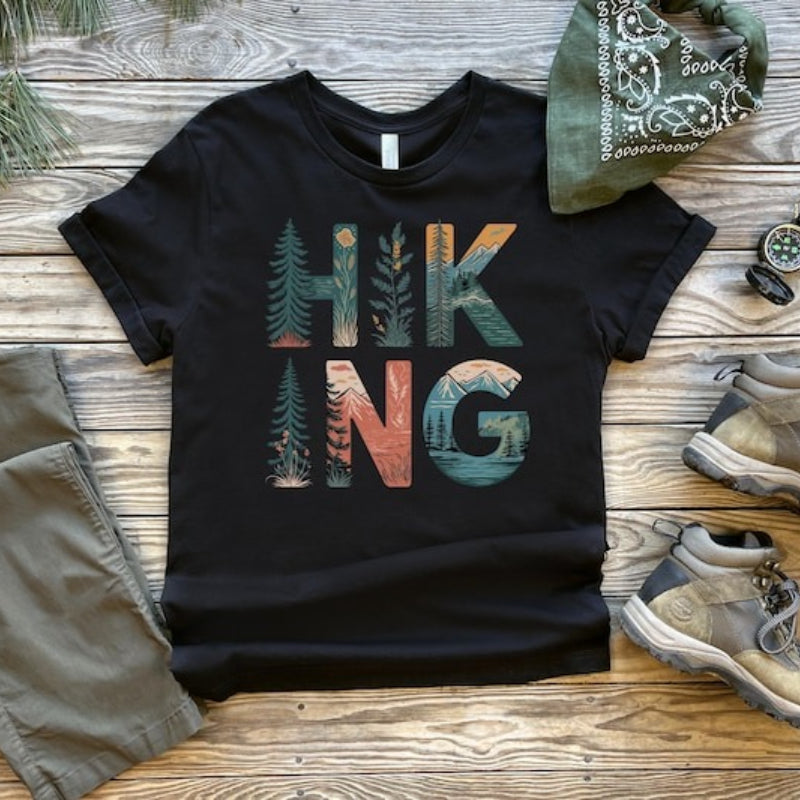 Hiking Camping Travel Nature Lover Unisex T-Shirt 