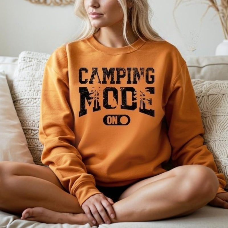 Camping Hiking Adventure Unisex Sweatshirt 