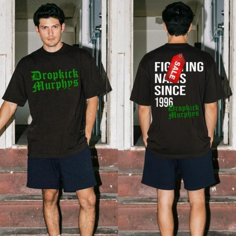 Fighting Na/zis Since 1996 Shirt Anti Fascist Statement Tee