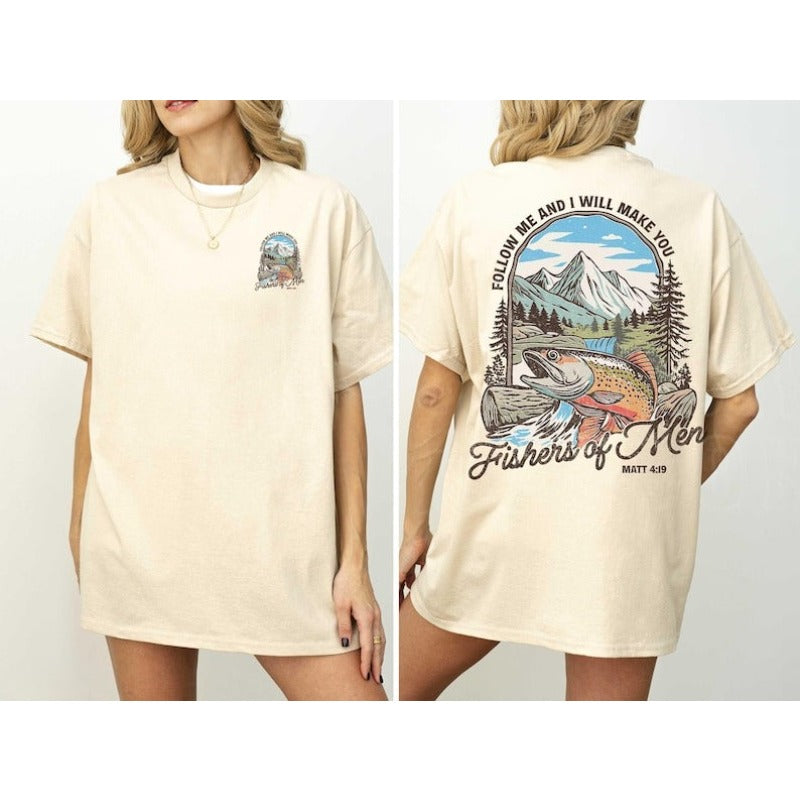 Christian Fishing "Fishers of Men" Unisex Tee 