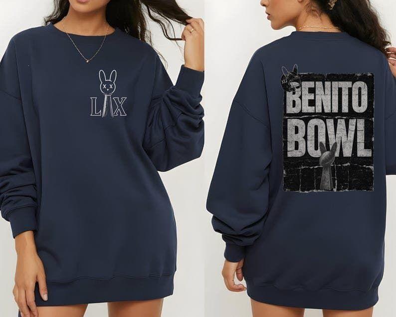 Benito Bowl Sweatshirt | Bowl LX Unisex Tee | Puerto Rico Music Gift