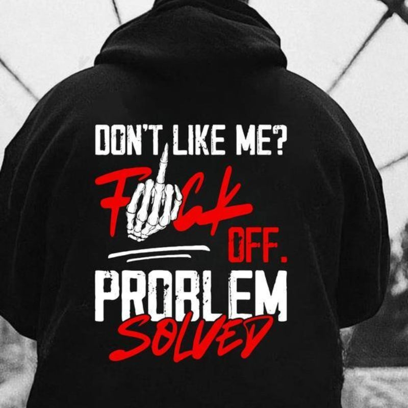 Problem Solved Hoodie – Savage Graphic Streetwear