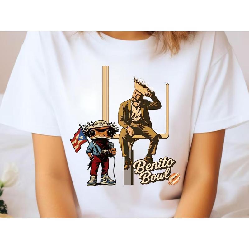 Benito Bowl Halftime Football Graphic Unisex T-Shirt