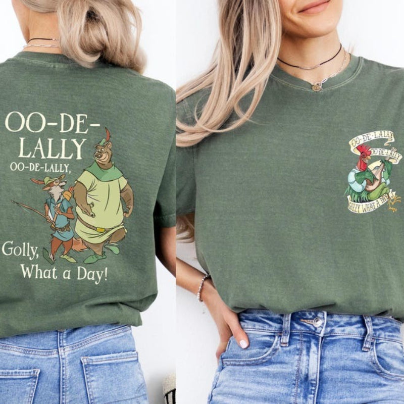 Disney Robin Hood Oo-De-Lally Unisex Tee 