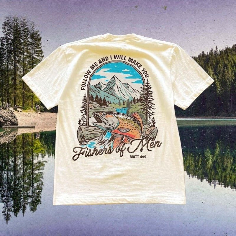 Christian Fishing "Fishers of Men" Unisex Tee 