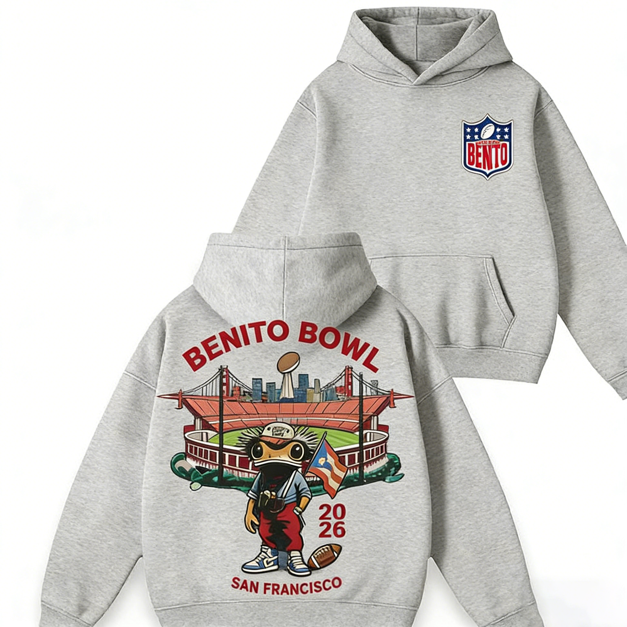 Benito Bowl 2026 Vintage Football Graphic Unisex Shirt