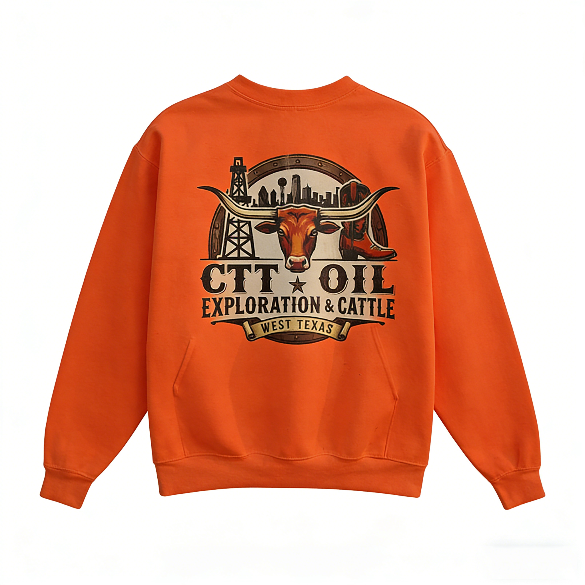 CTT Oil Exploration &amp; Cattle Hoodie