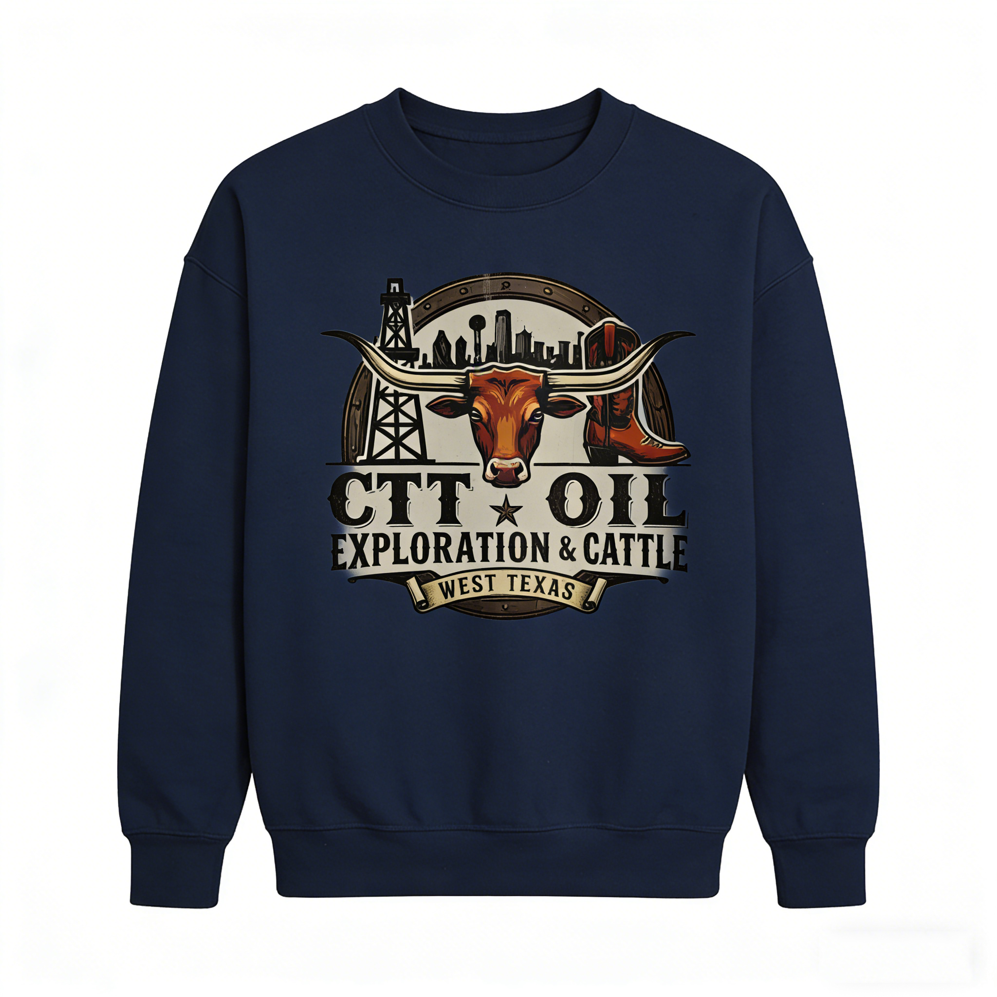 CTT Oil Exploration &amp; Cattle Hoodie