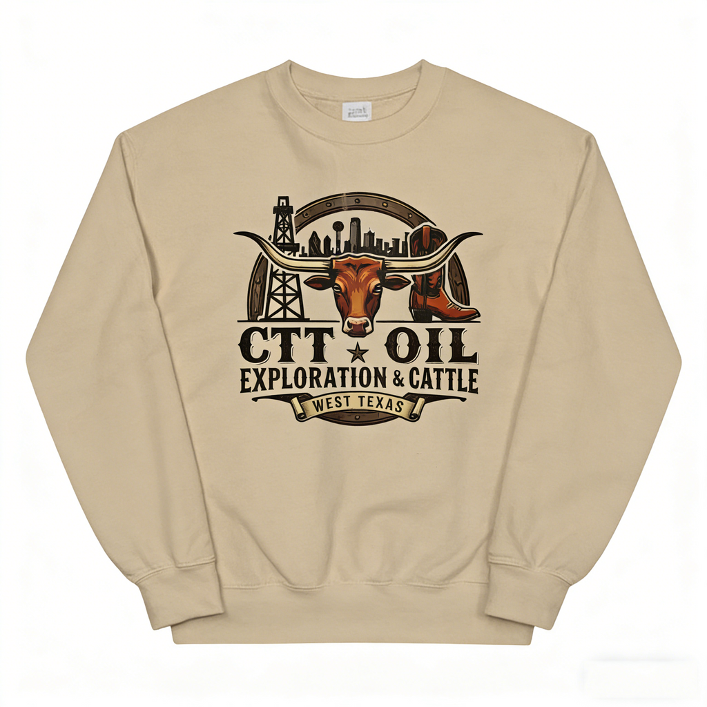 CTT Oil Exploration &amp; Cattle Hoodie
