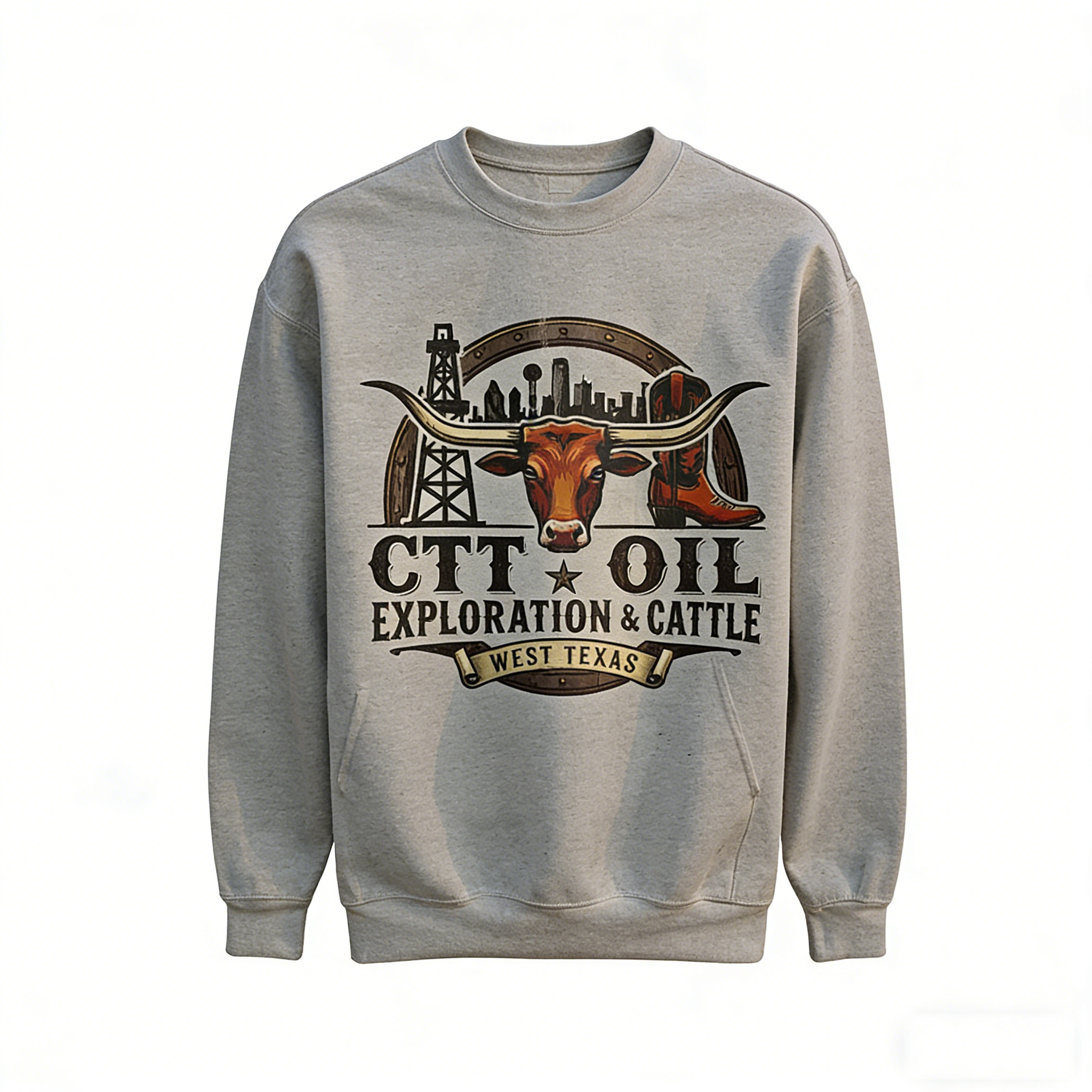 CTT Oil Exploration &amp; Cattle Hoodie