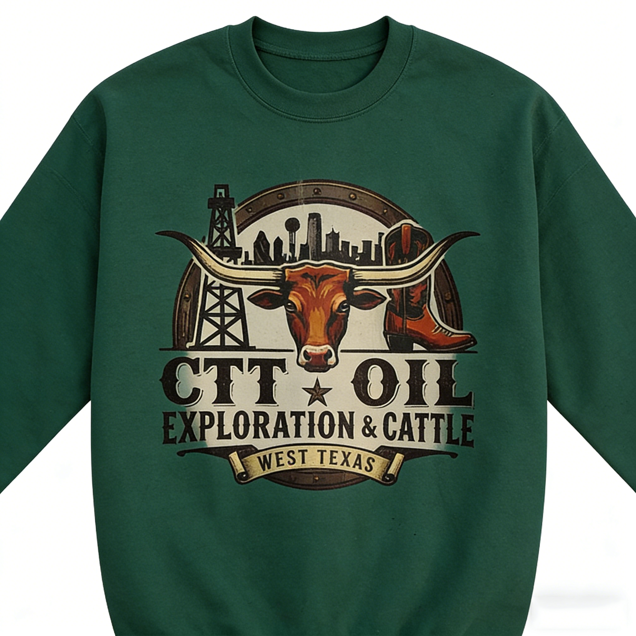 CTT Oil Exploration &amp; Cattle Hoodie