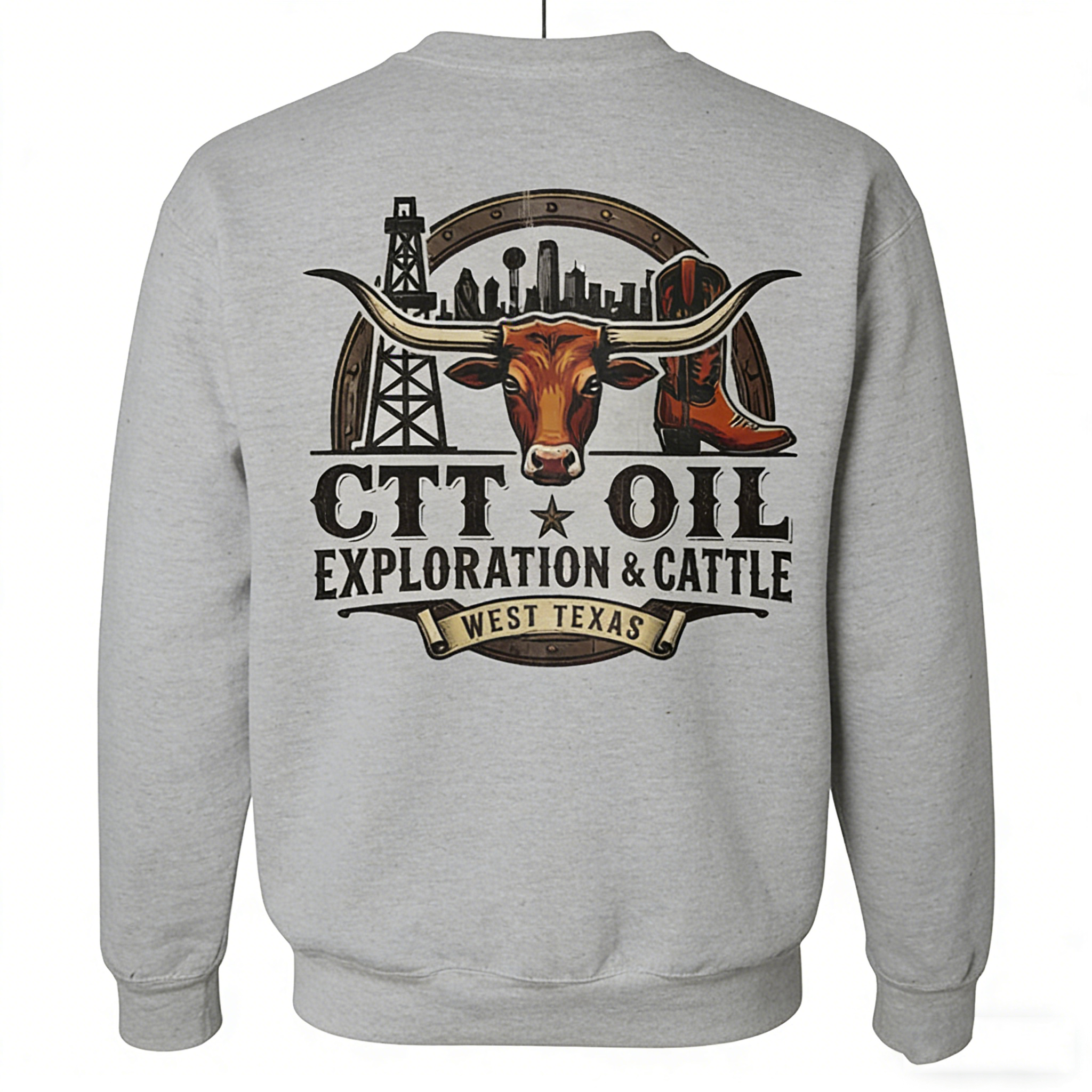 CTT Oil Exploration &amp; Cattle Hoodie