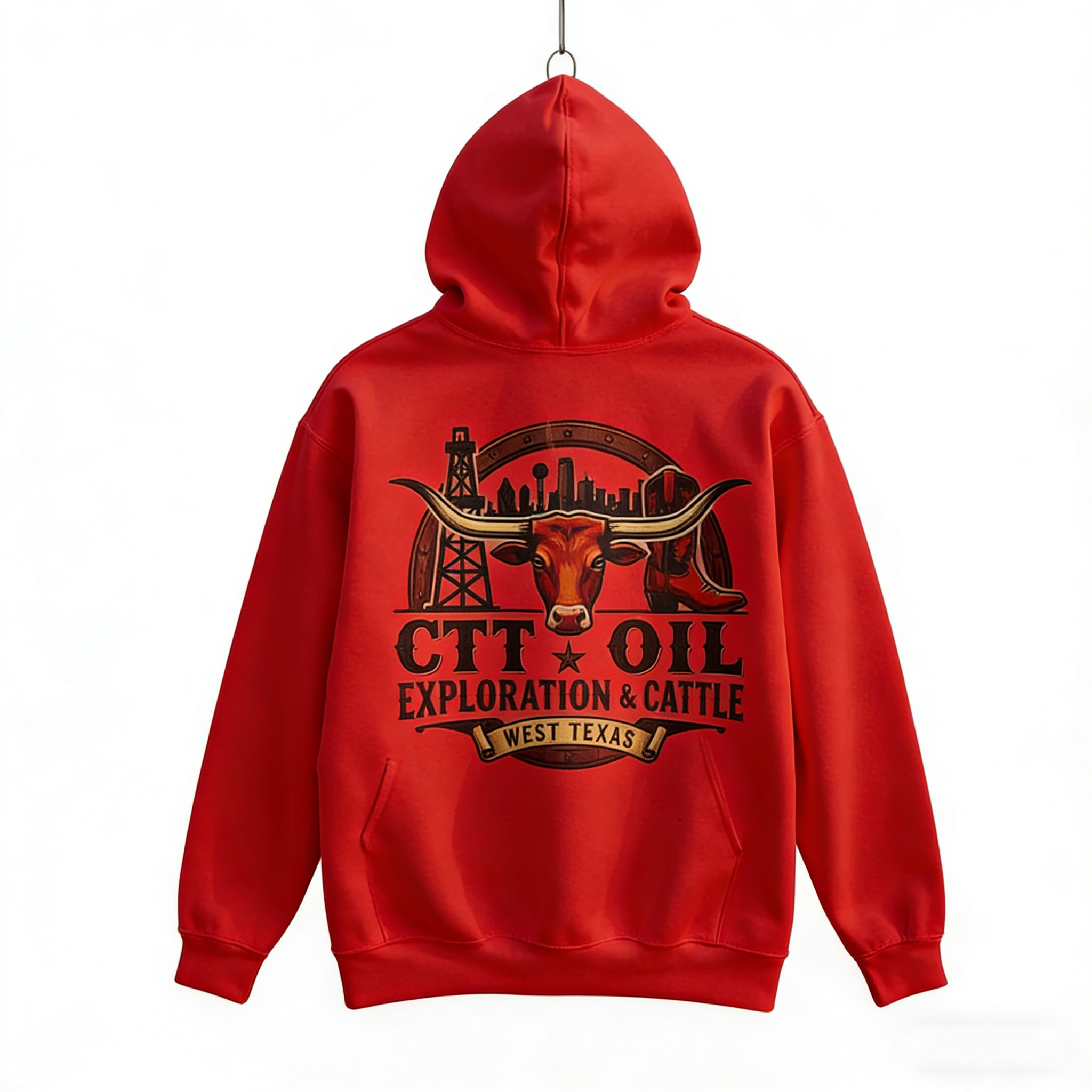 CTT Oil Exploration &amp; Cattle Hoodie