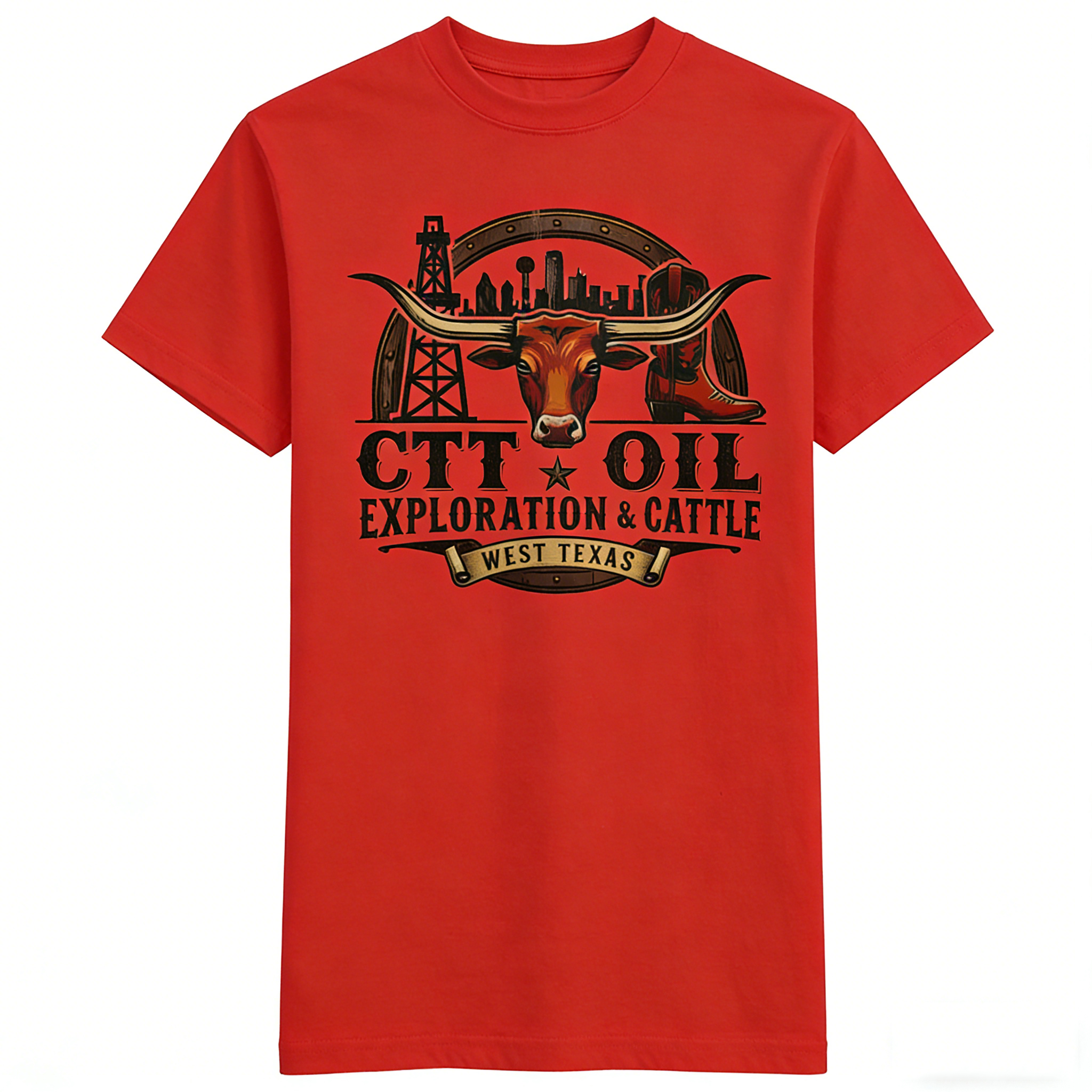 CTT Oil Exploration &amp; Cattle Hoodie