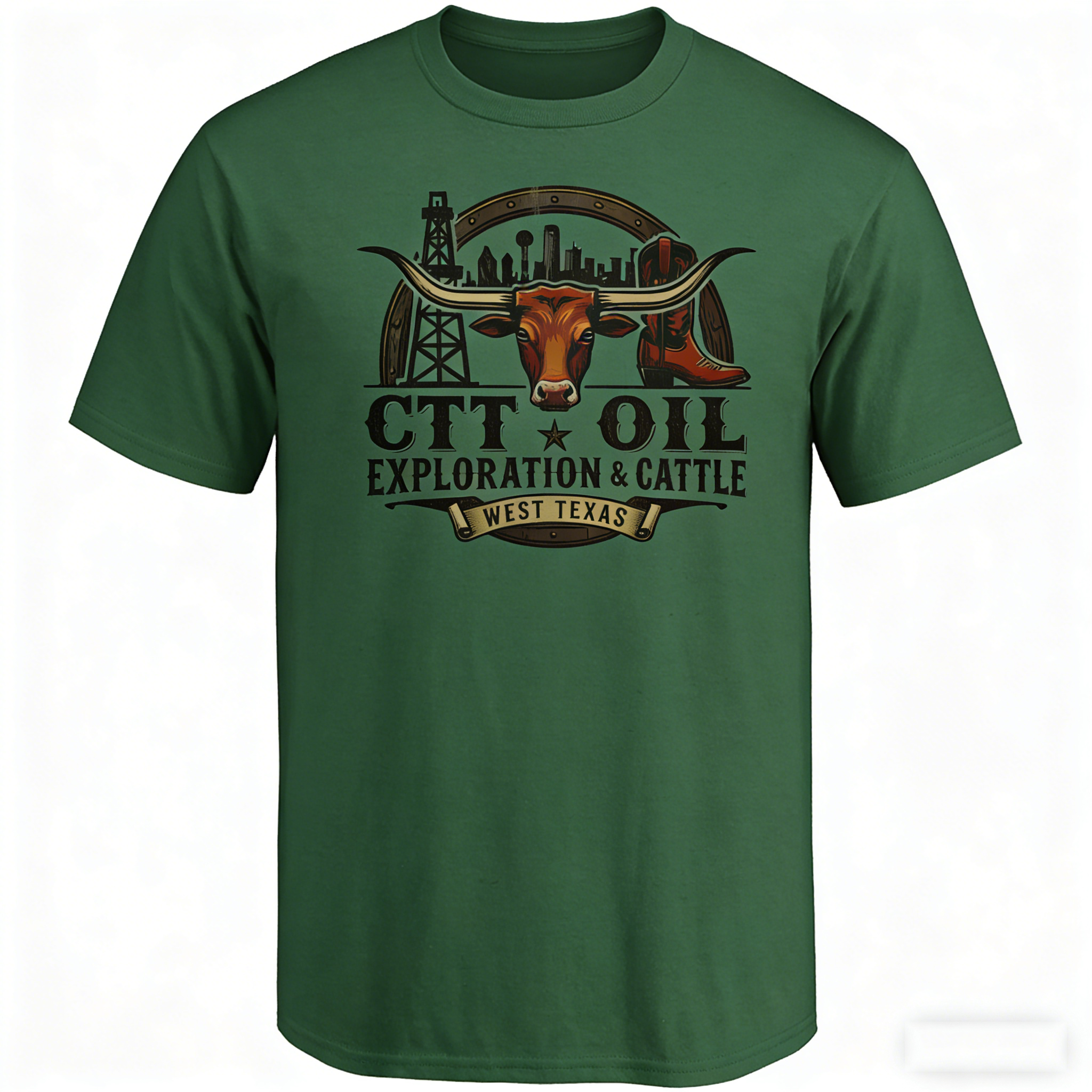 CTT Oil Exploration &amp; Cattle Hoodie