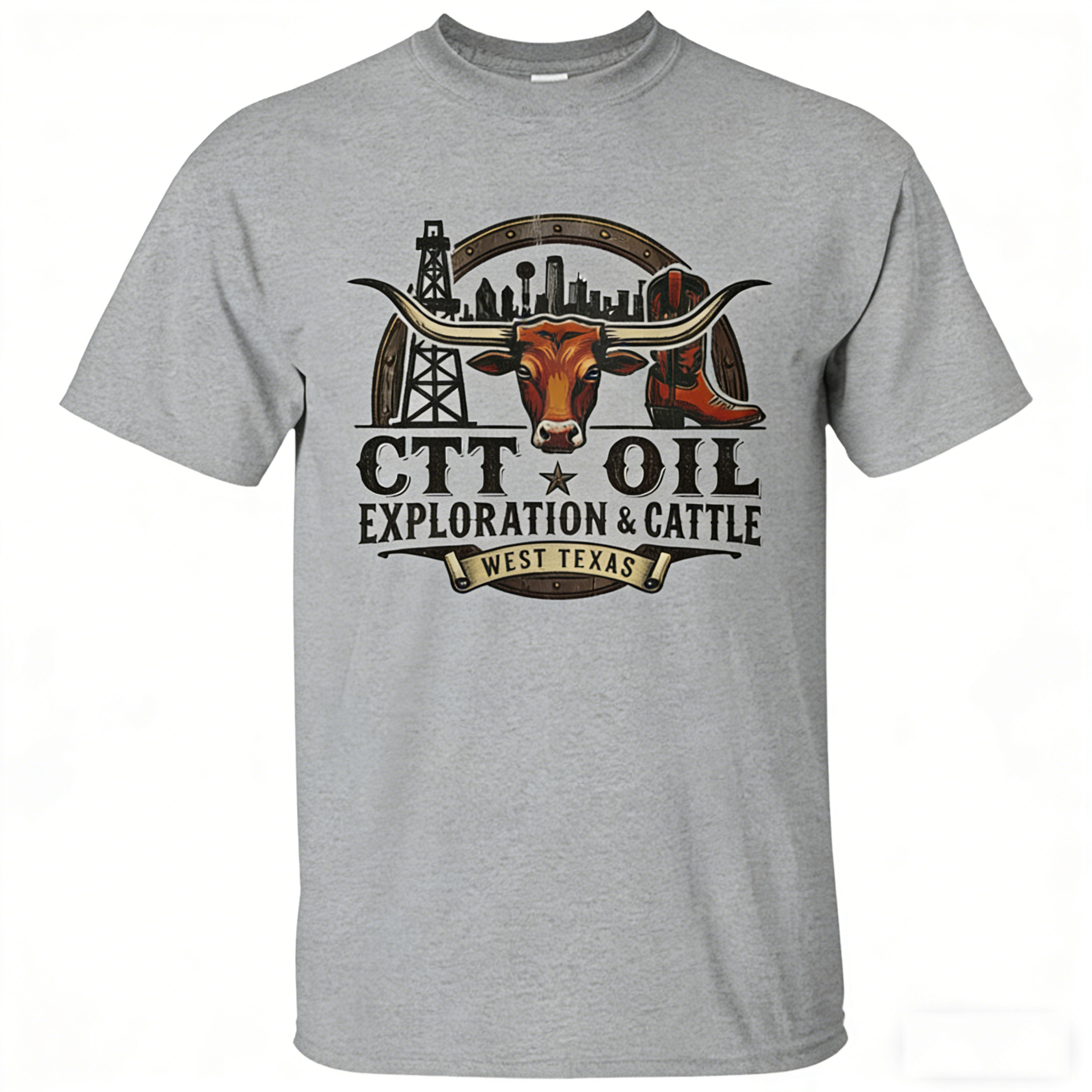 CTT Oil Exploration &amp; Cattle Hoodie