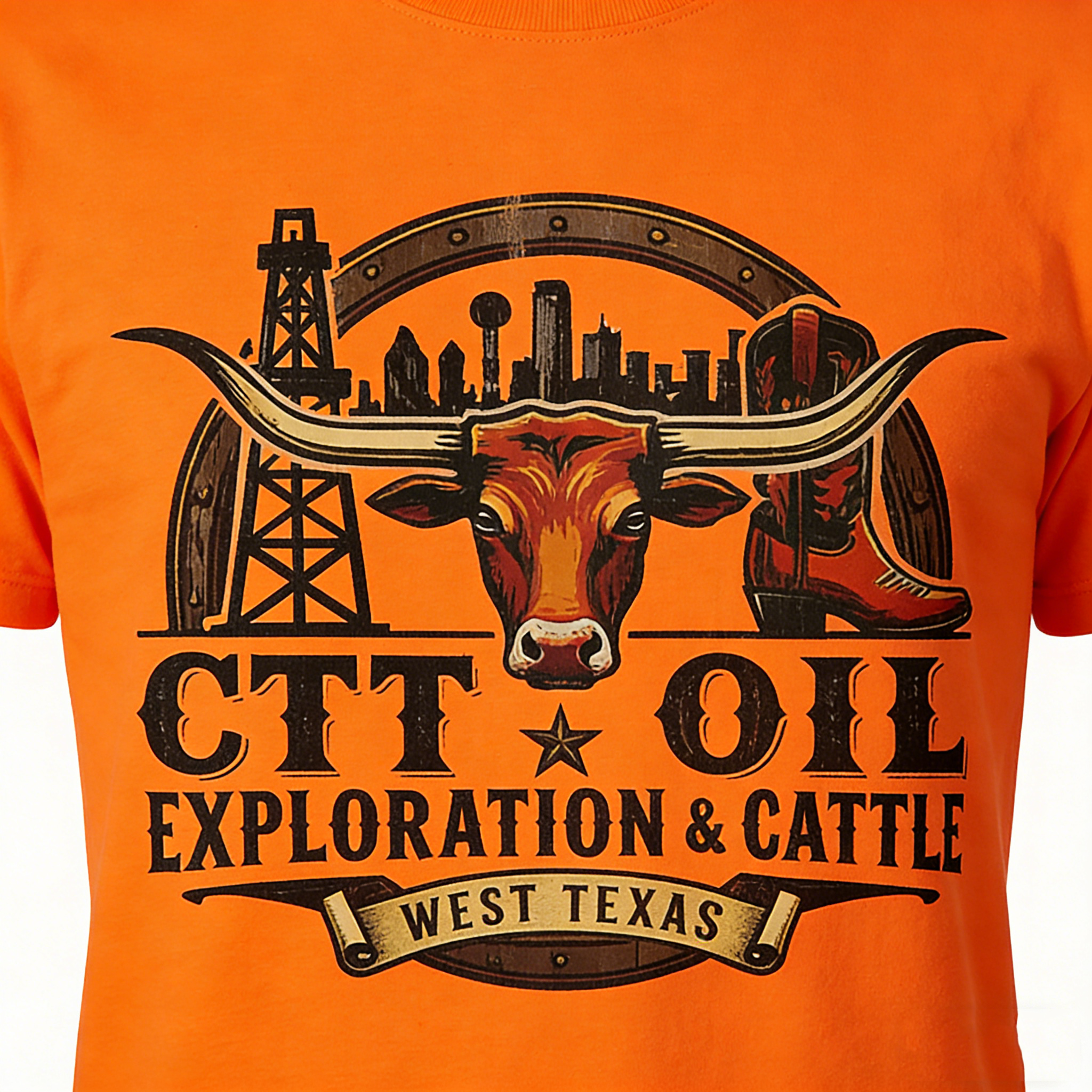 CTT Oil Exploration &amp; Cattle Hoodie
