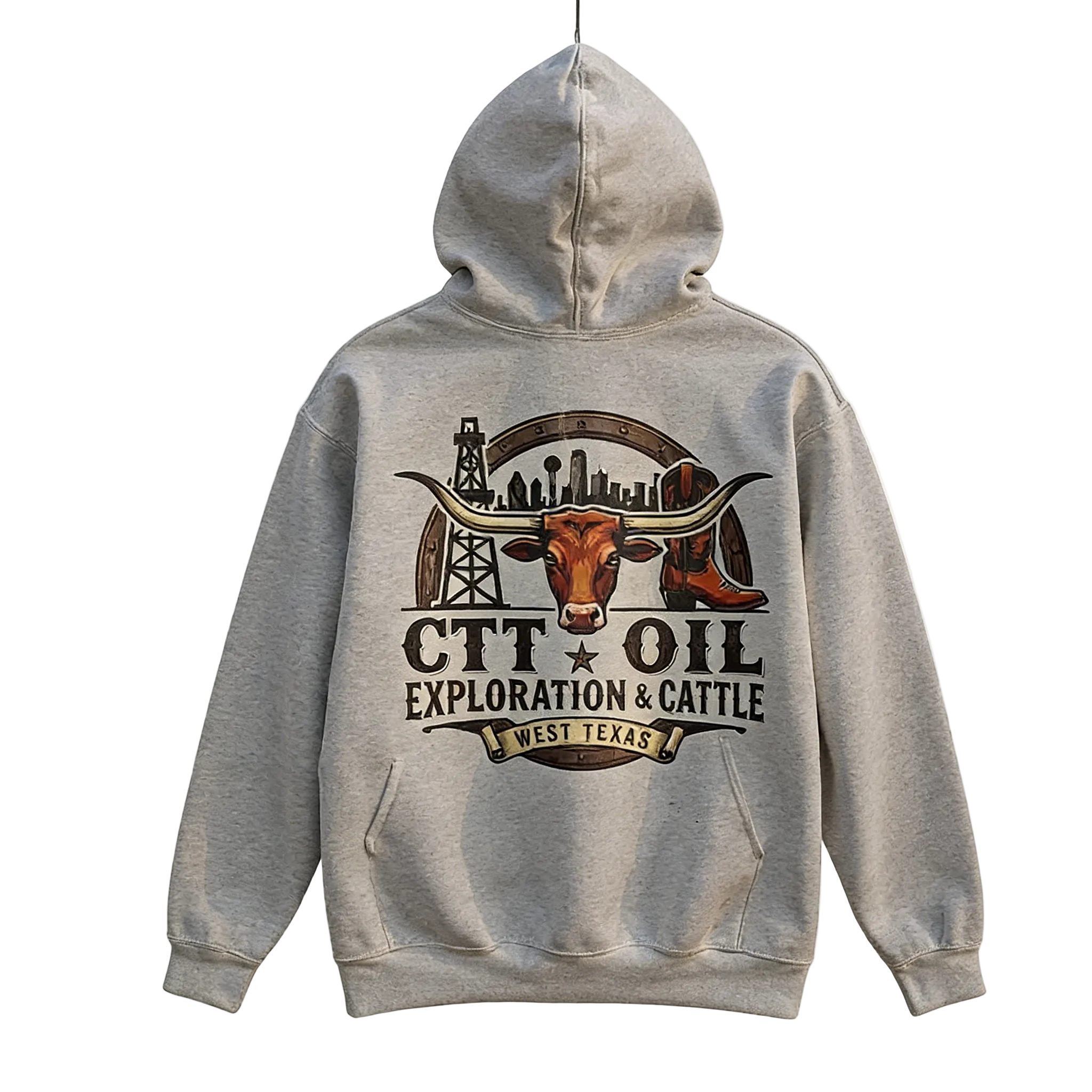 CTT Oil Exploration &amp; Cattle Hoodie