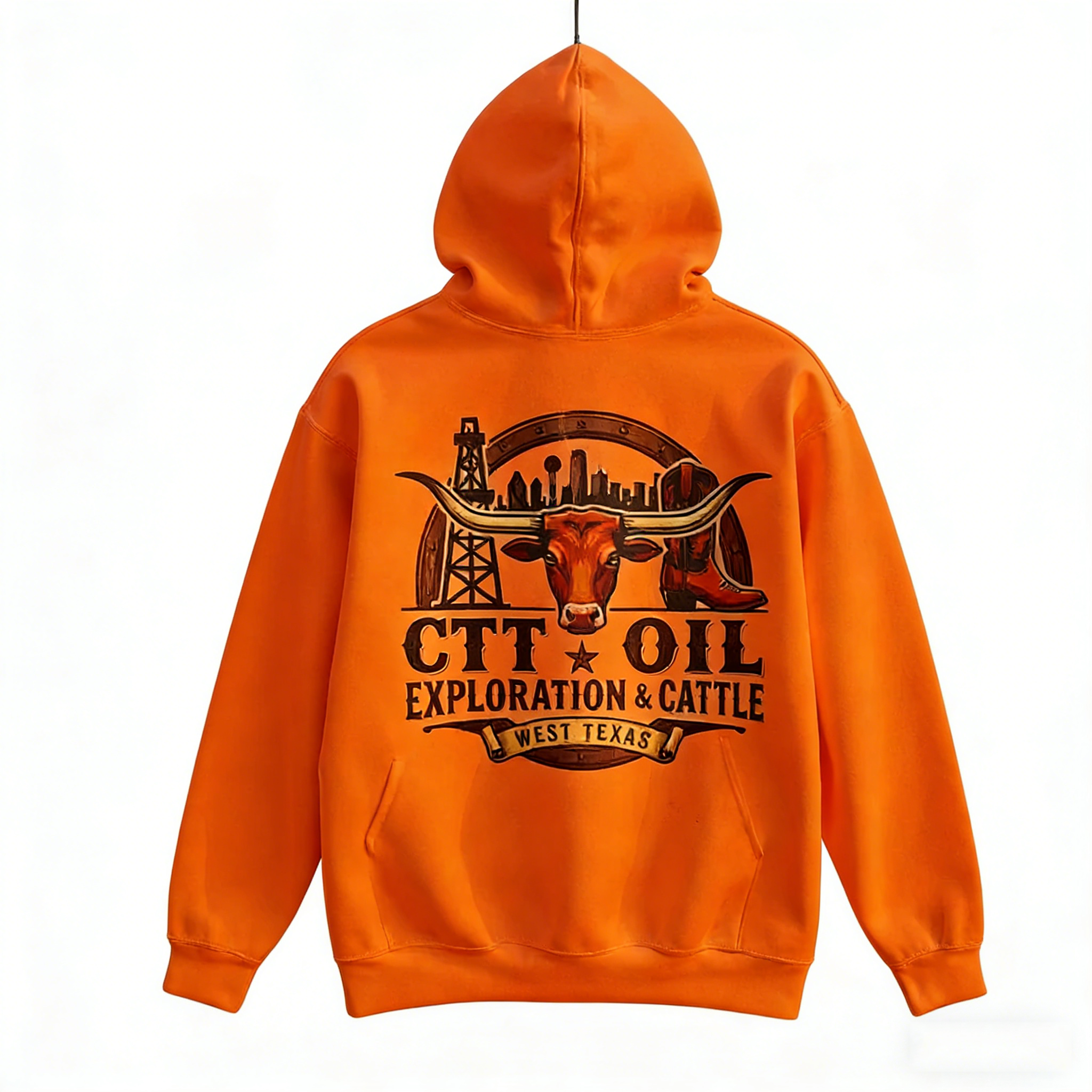 CTT Oil Exploration &amp; Cattle Hoodie