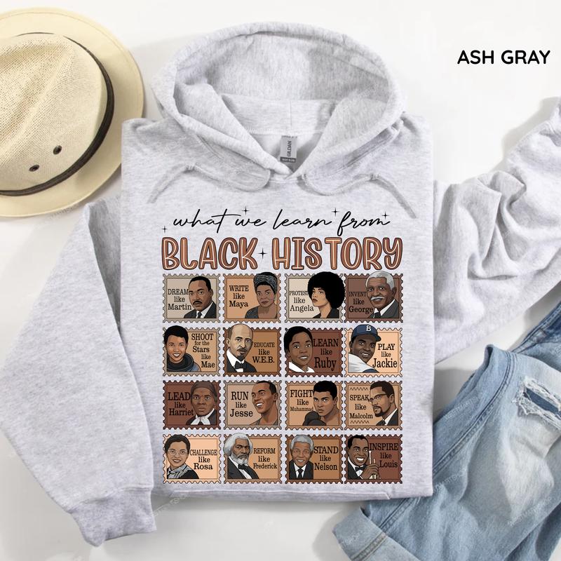 What We Learn From Black History Gildan Hoodie
