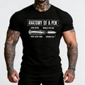 Anatomy of a Pew Funny Gun Humor T-Shirt