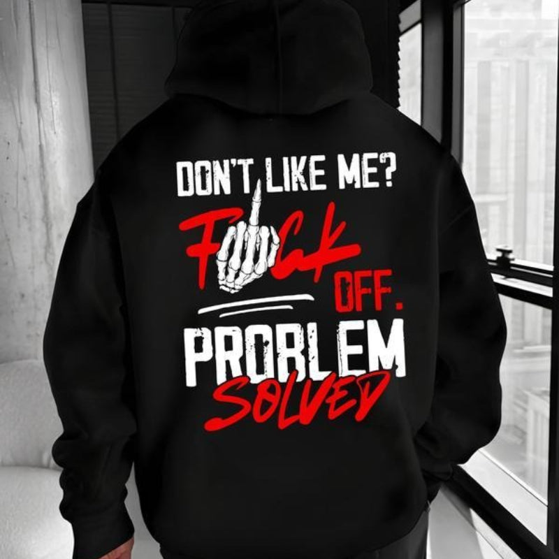 Problem Solved Hoodie – Savage Graphic Streetwear