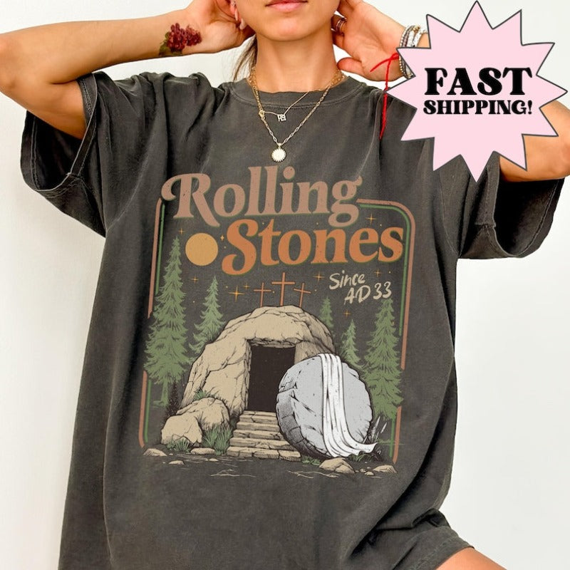 Rolling Stones Christian Easter Unisex Tee 