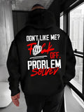 Problem Solved Hoodie – Savage Graphic Streetwear