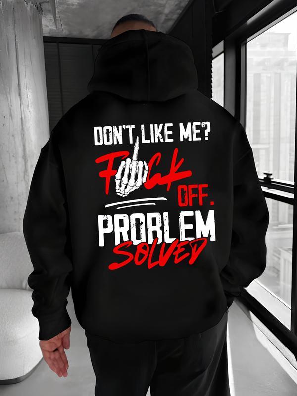 Problem Solved Hoodie – Savage Graphic Streetwear