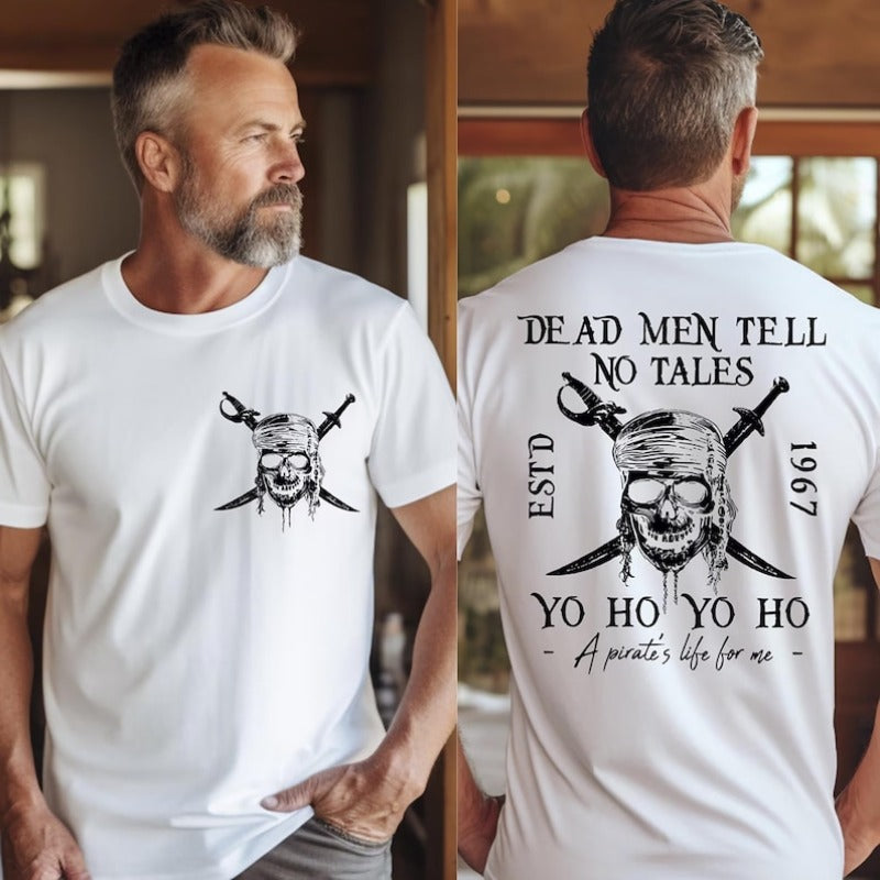 Pirates of the Caribbean "Dead Men Tell No Tales" Vintage Unisex Tee 