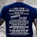 Yes I'm a Spoiled Husband Valentine Gift T-Shirt