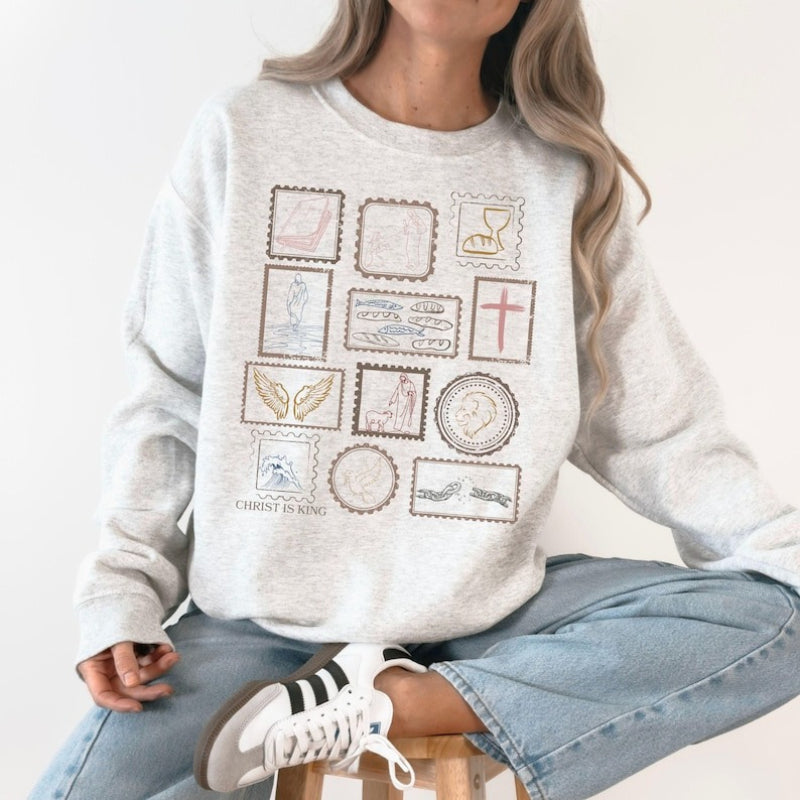 Trendy Christian Faith Unisex Sweatshirt 
