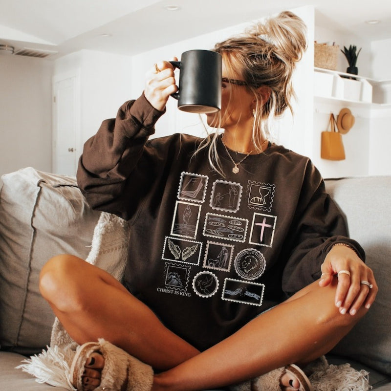 Trendy Christian Faith Unisex Sweatshirt 