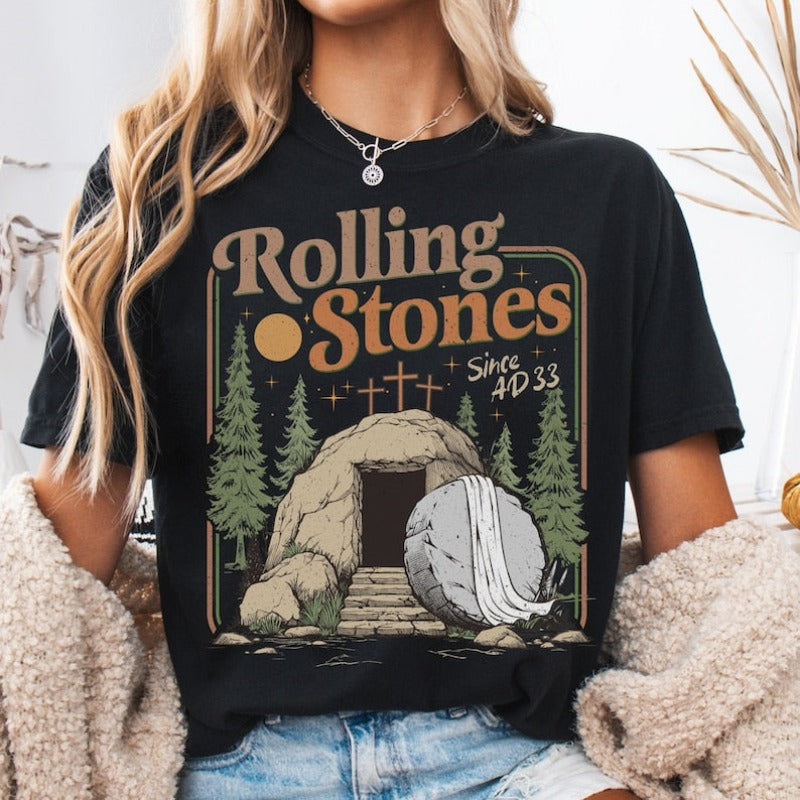 Rolling Stones Christian Easter Unisex Tee 