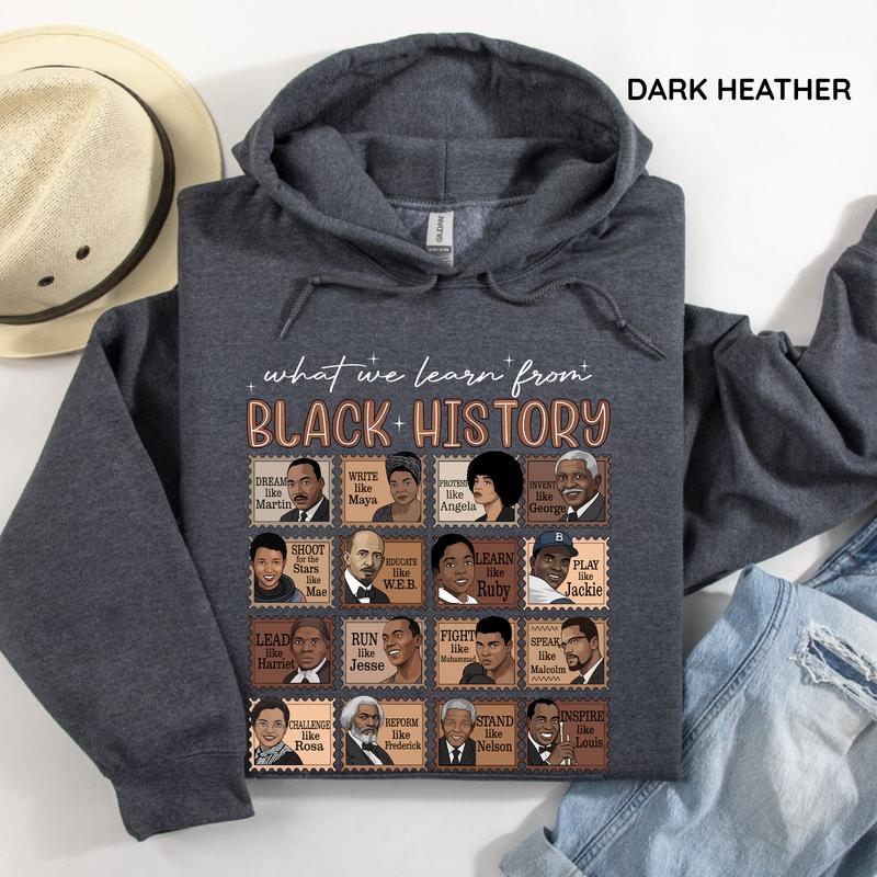 What We Learn From Black History Gildan Hoodie