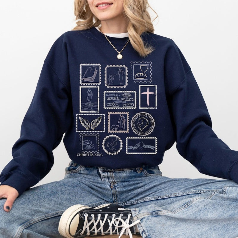 Trendy Christian Faith Unisex Sweatshirt 