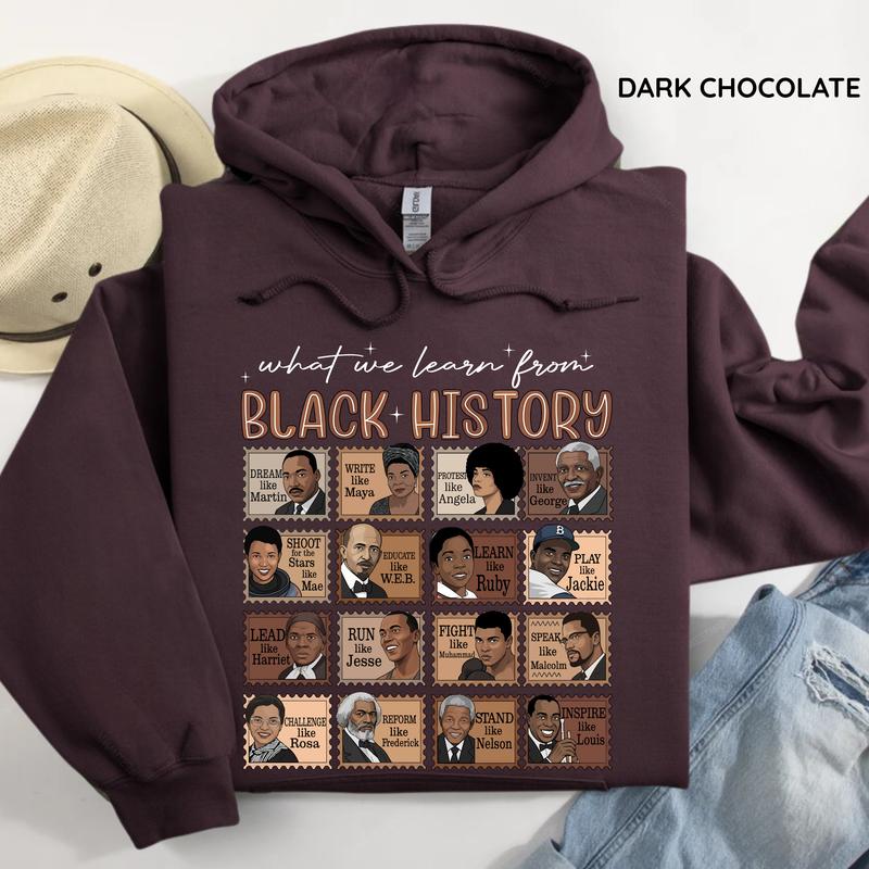 What We Learn From Black History Gildan Hoodie