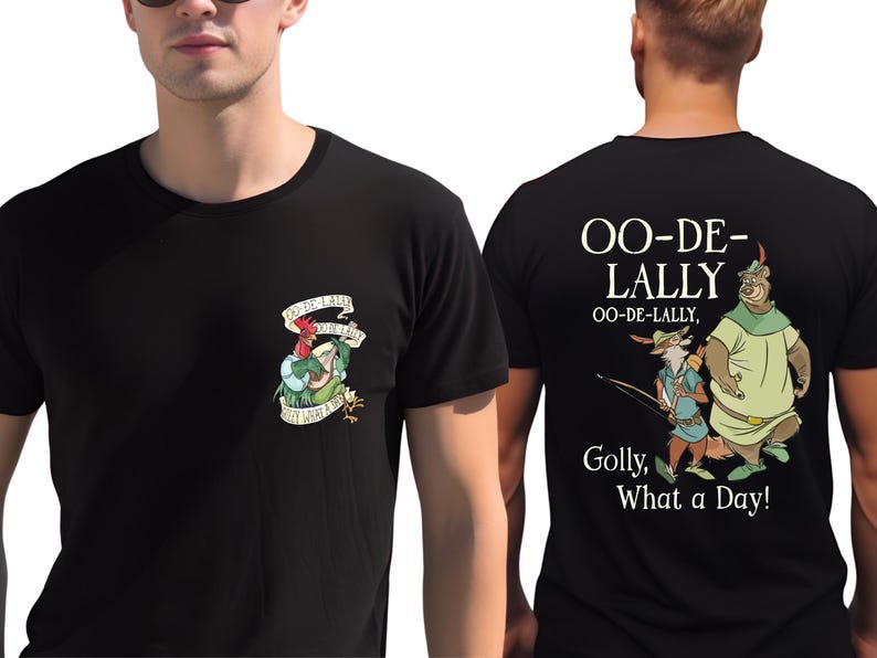 Disney Robin Hood Oo-De-Lally Unisex Tee 