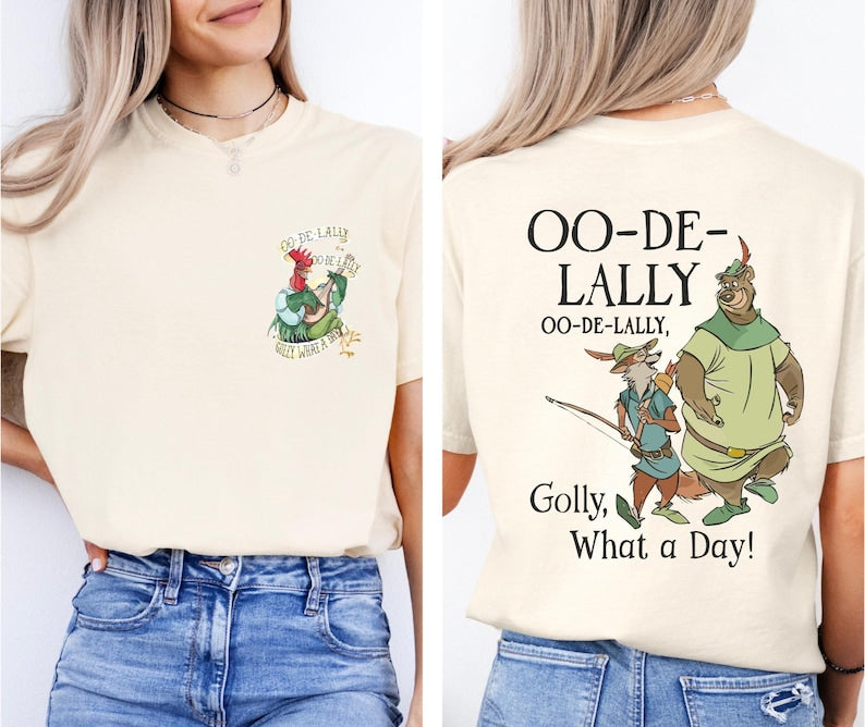 Disney Robin Hood Oo-De-Lally Unisex Tee 
